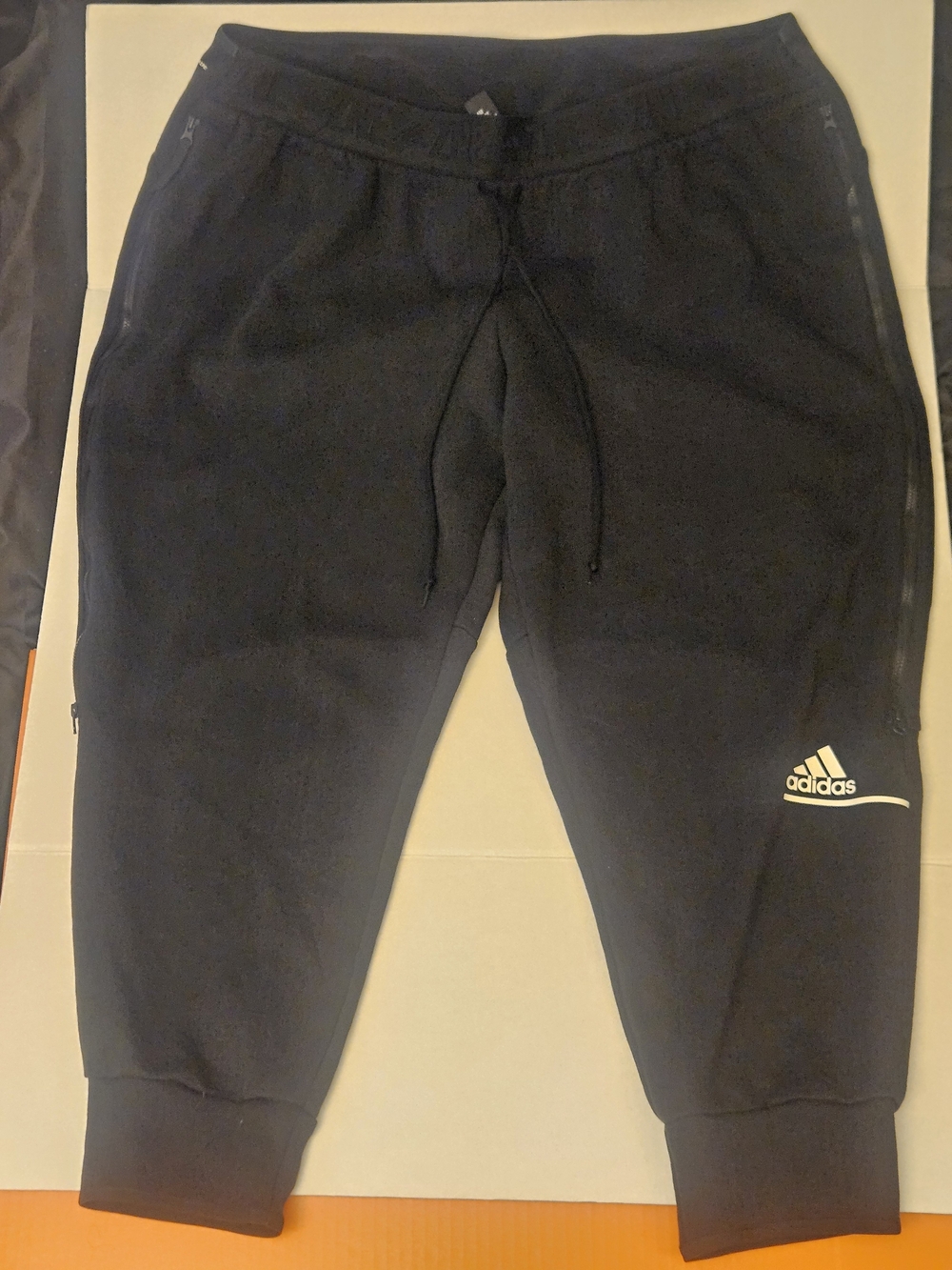 adidas Primegreen Men's Black Jogger Pants 2X Drawstring Pockets GLX1226F20